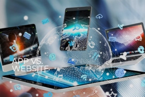 app vs. website near me